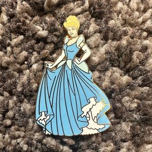 Disney Cinderella Dress Twirl Platinum’s Edition Pin